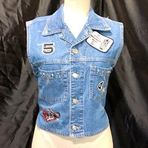 Denim vest